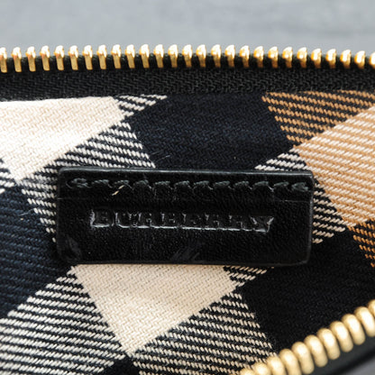 Burberry Lambskin Adeline Foldover Wristlet Clutch Black 5 of 7