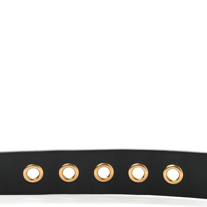Christian Dior Calfskin Diorquake Belt 85 Black 6 of 7