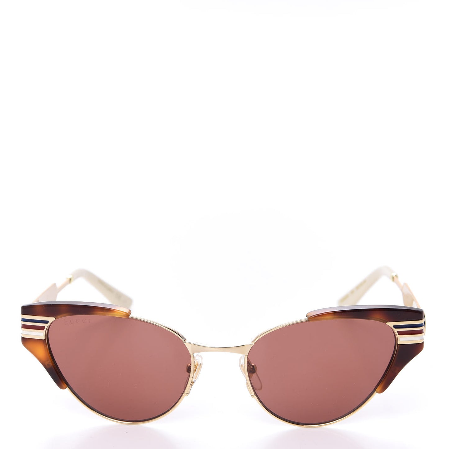 Cat Eye Web Sunglasses GG0522S Tortoise