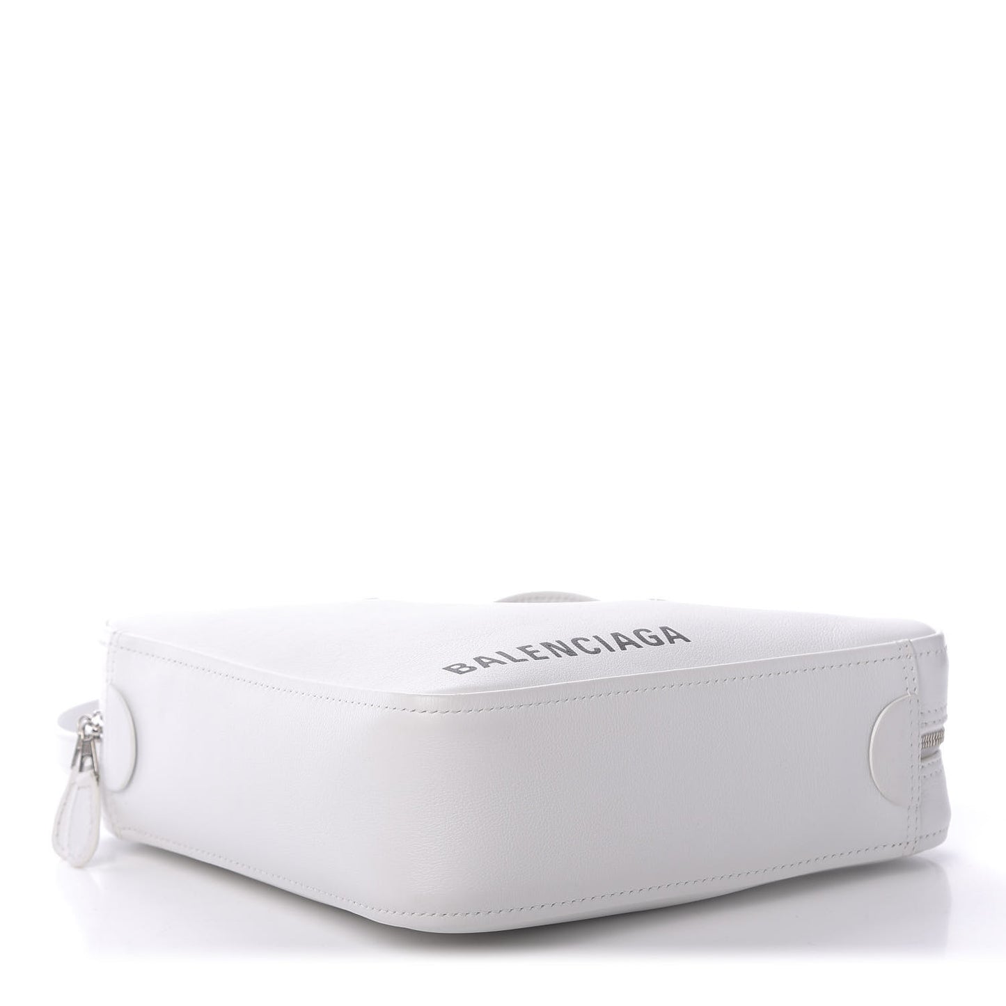Calfskin XS Triangle Duffle White