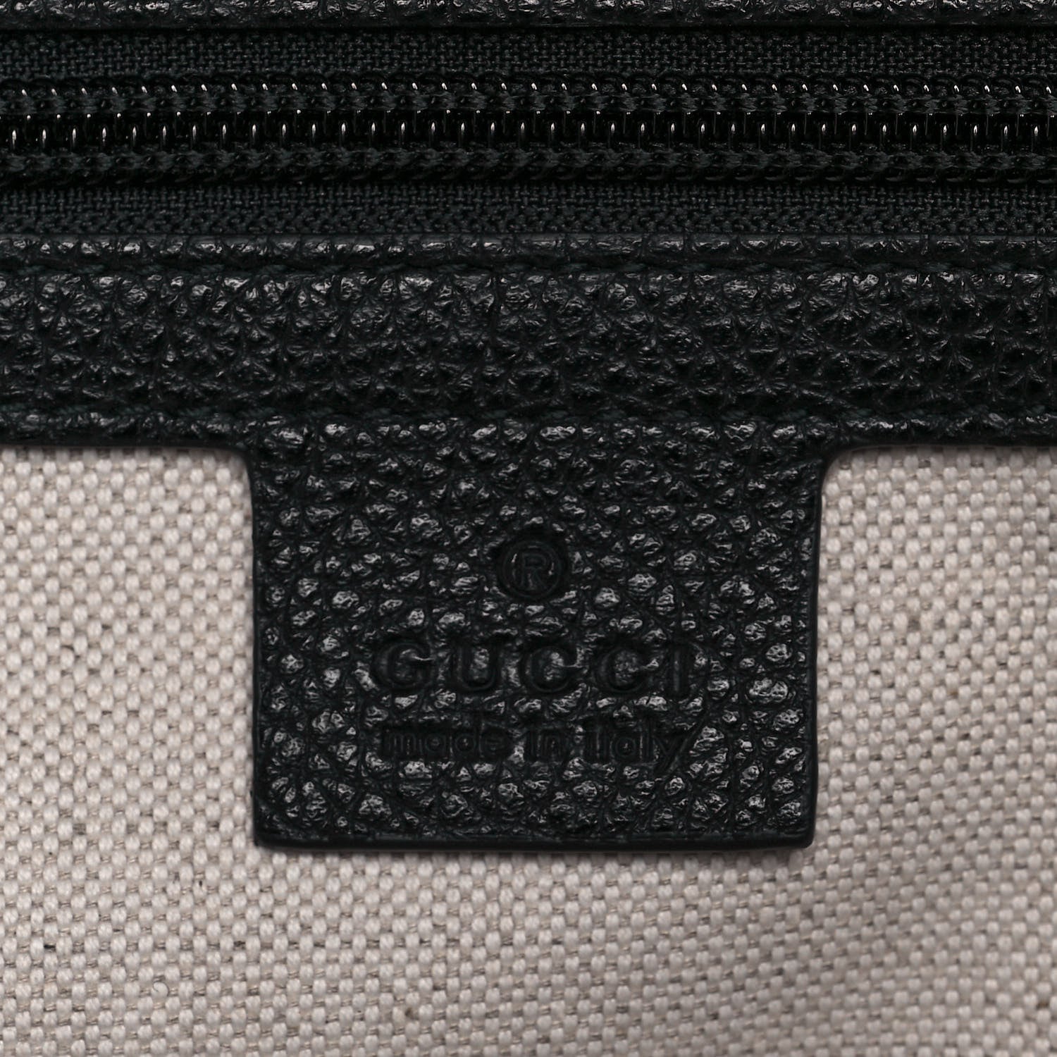 Gucci Calfskin Logo Day Backpack Black 6 of 10
