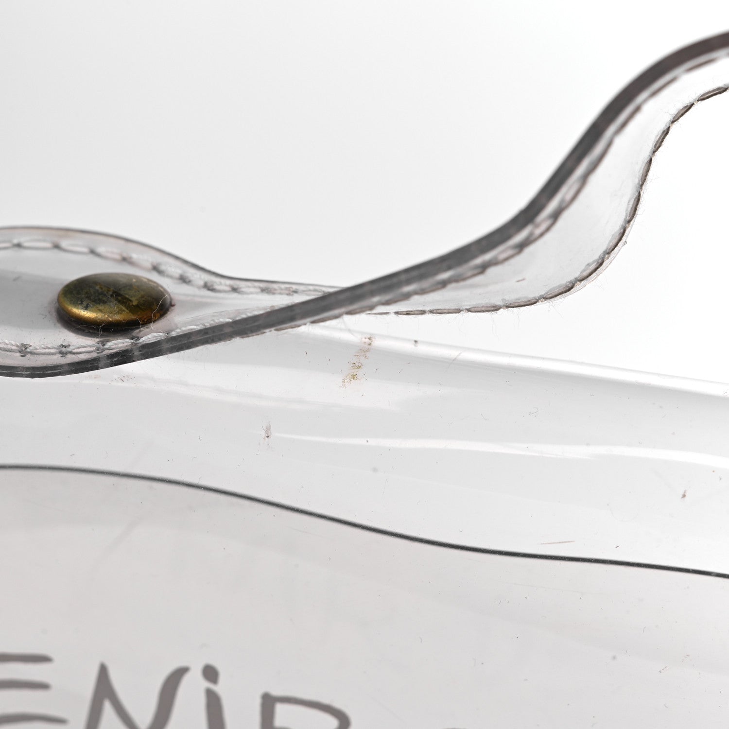 Hermes Vinyl Souvenir De L'Exposition Kelly Transparent 12 of 12