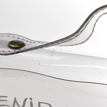Hermes Vinyl Souvenir De L'Exposition Kelly Transparent 12 of 12