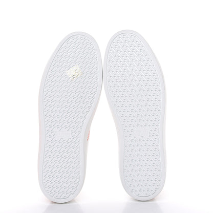 Hermes Calfskin Womens Advantage Sneakers 41 White Orange 5 of 8