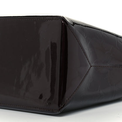 Louis Vuitton Vernis Wilshire PM Amarante 9 of 9