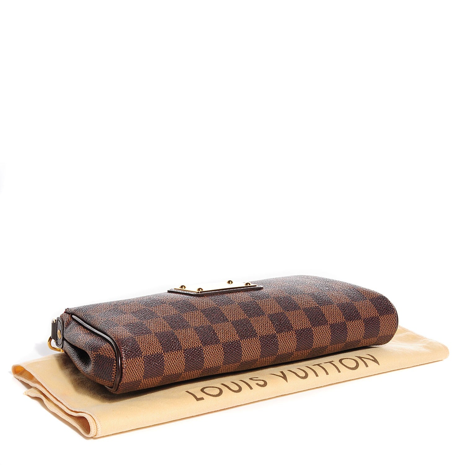 Louis Vuitton Damier Ebene Eva Clutch 4 of 7