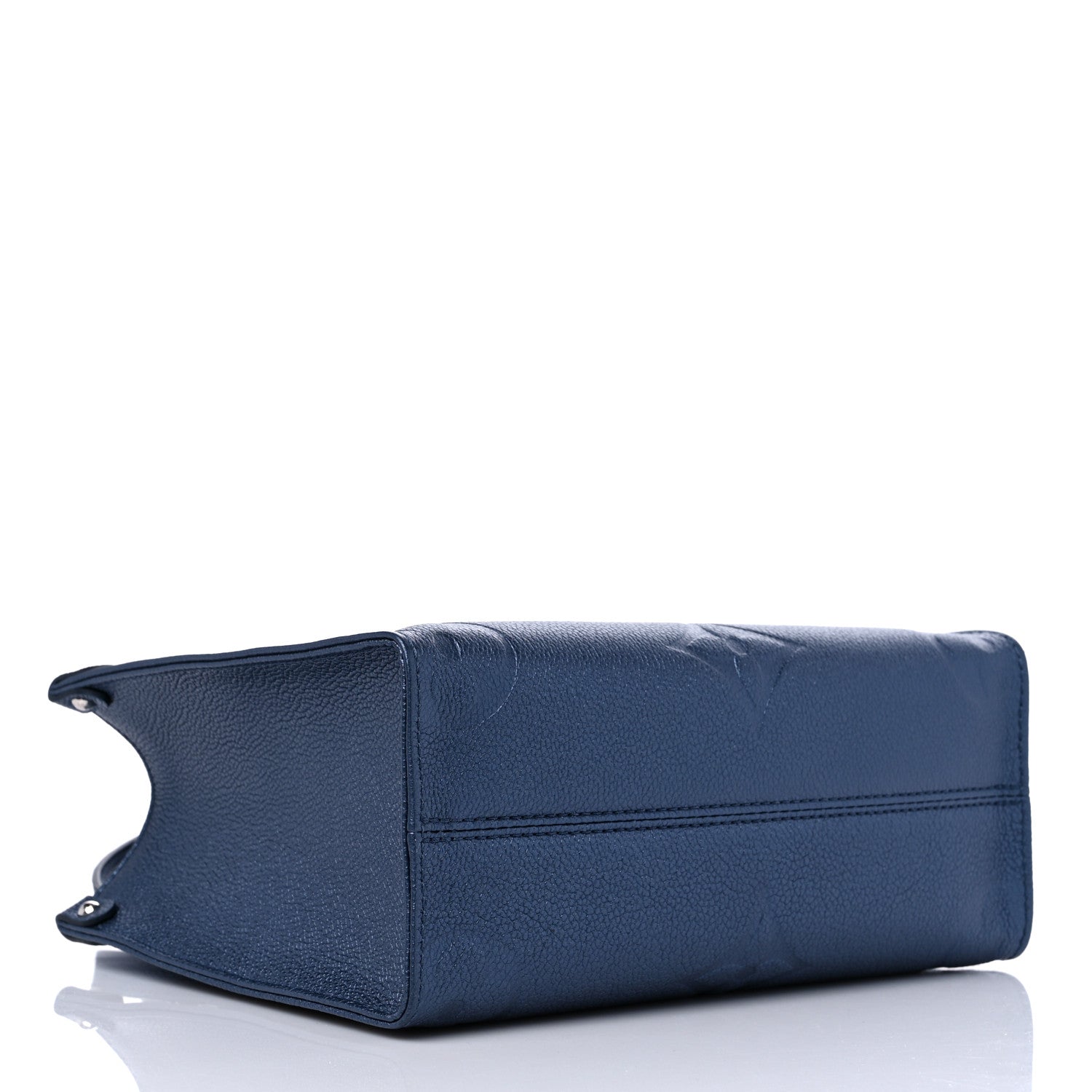 Louis Vuitton Metallic Empreinte Monogram Giant Onthego PM Navy Nacre 4 of 8