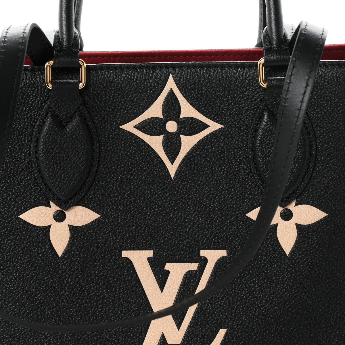 Empreinte Monogram Giant Onthego MM Black Beige