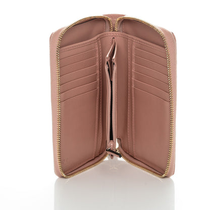 Gucci Soft Microguccissima Zip Around Organizer Wallet Soft Pink 5 of 6