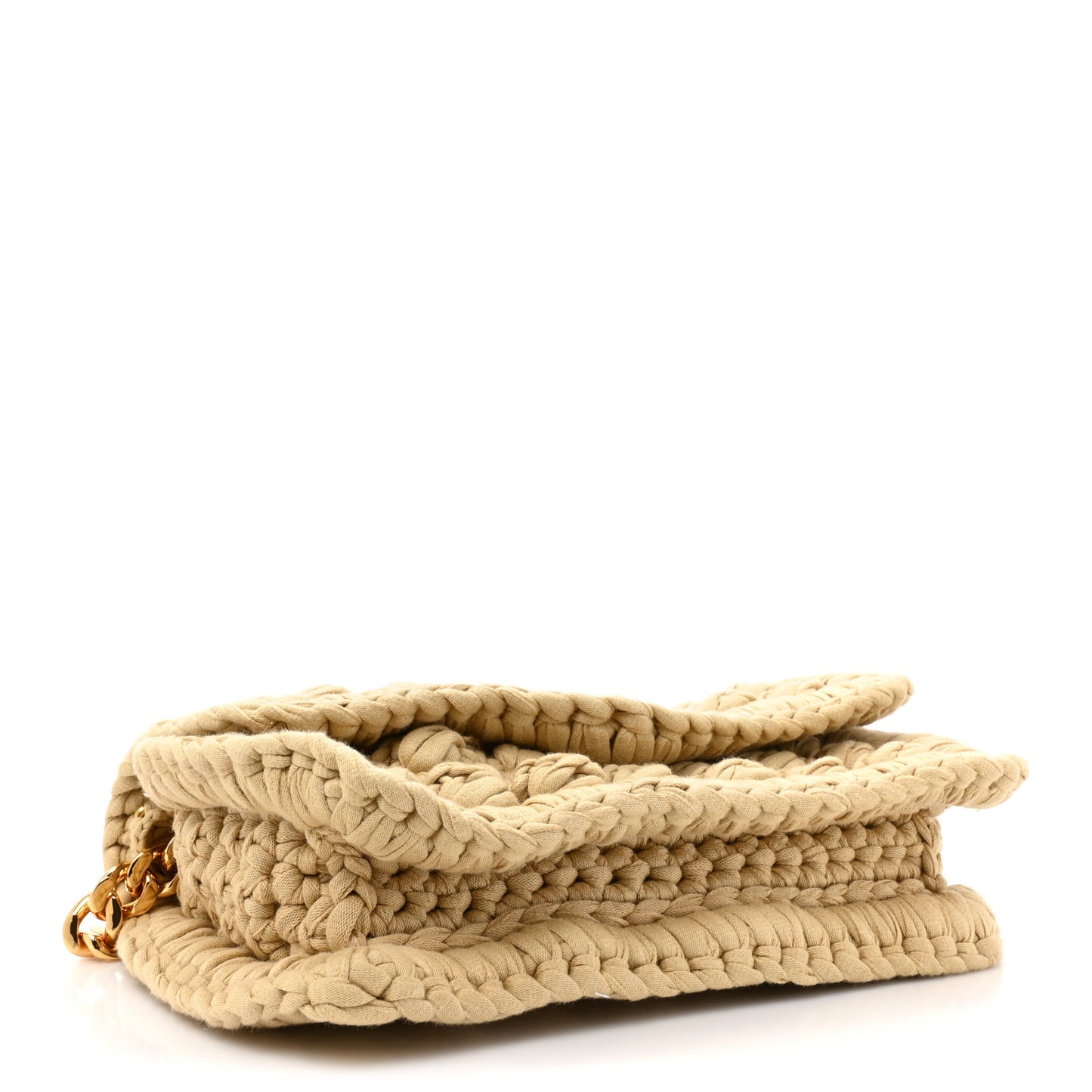 Jersey Crochet Shoulder Bag Cane Sugar