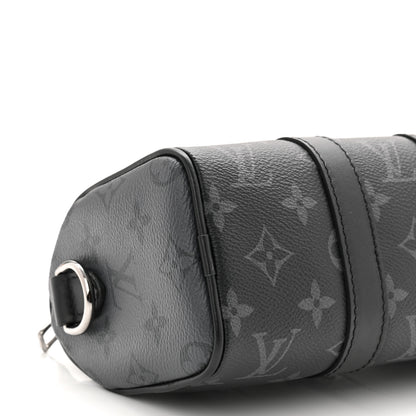 Louis Vuitton Reverse Monogram Eclipse Keepall XS Black 8 of 10