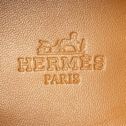 Hermes Goatskin Mens Paris Loafers 43 Marron Mahogany 9 of 10
