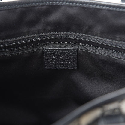 Gucci Monogram Small Jolicoeur Tote Navy 5 of 8
