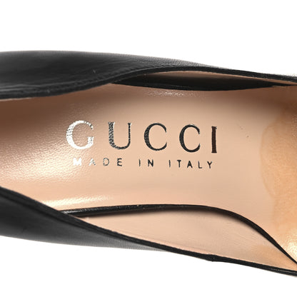 Gucci Malaga Kid GG 95mm Pumps 37 Black 9 of 10