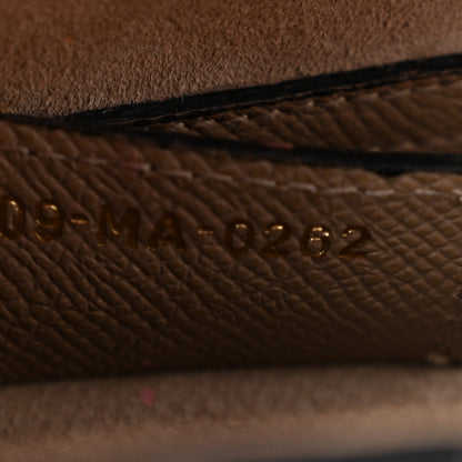 Christian Dior Grained Calfskin Saddle Bag With Strap Taupe 7 of 13