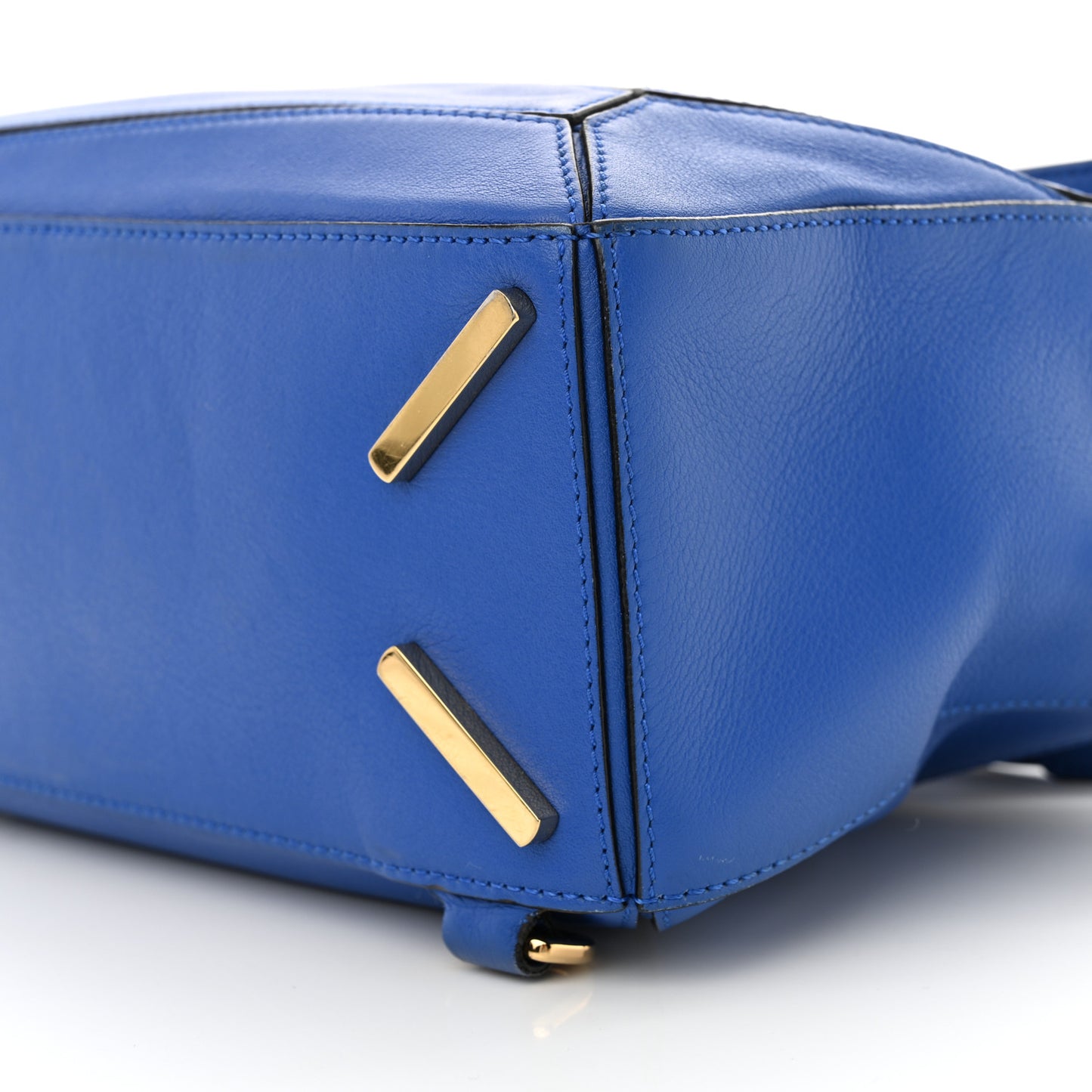 Calfskin Small Puzzle Bag Electric Blue