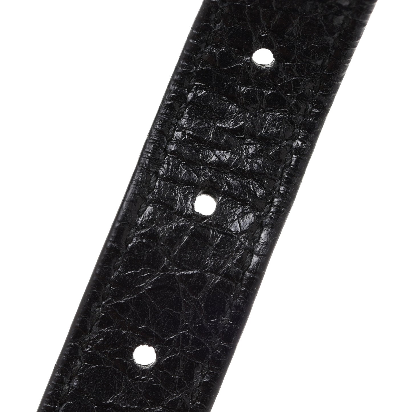 Agneau Arena Giant 12 Silver Bracelet M Black