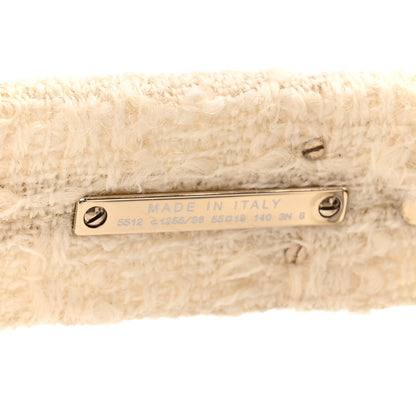 Chanel Acetate Tweed Square Sunglasses 5512 White 5 of 8