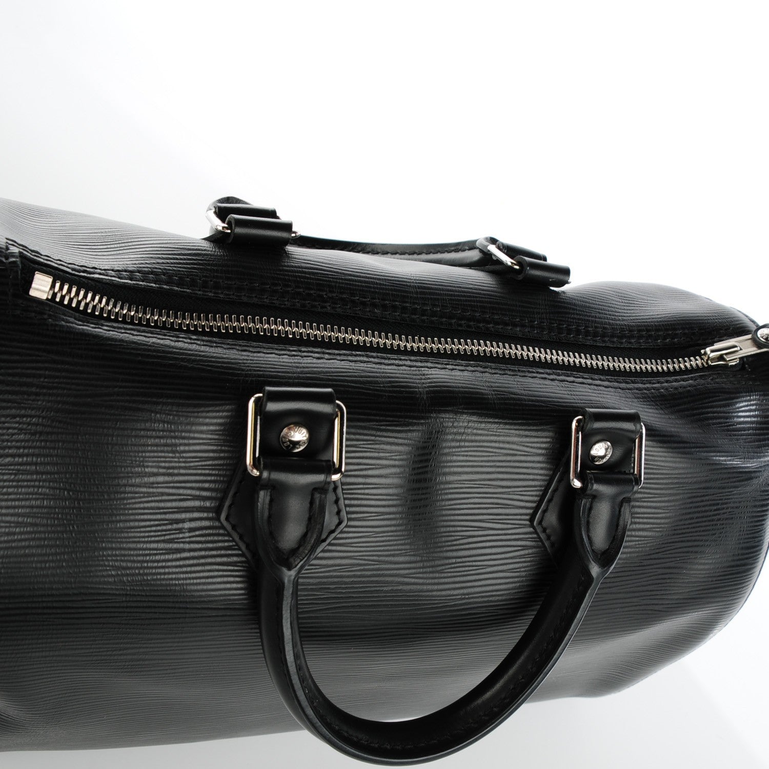Louis Vuitton Epi Speedy 25 Black 4 of 8