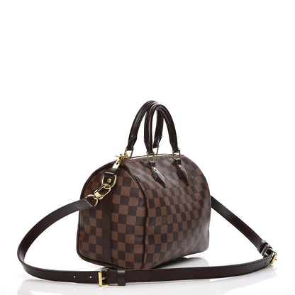 Louis Vuitton Damier Ebene Speedy Bandouliere 25 4 of 9