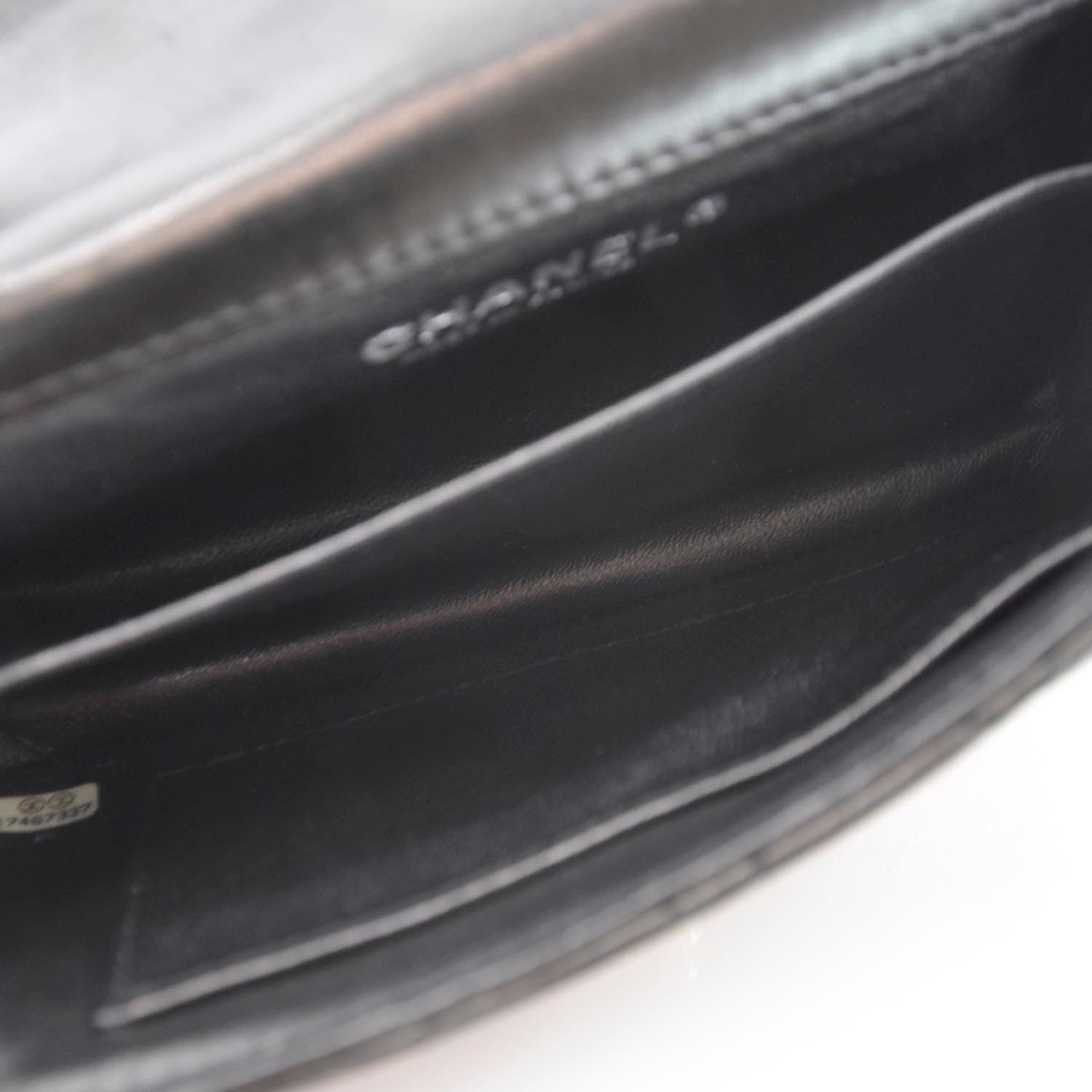 Chanel Lambskin Quilted Extra Mini Flap Black 7 of 11