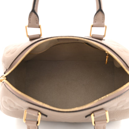 Louis Vuitton Empreinte Monogram Giant Speedy Bandouliere 25 Tourterelle 5 of 8