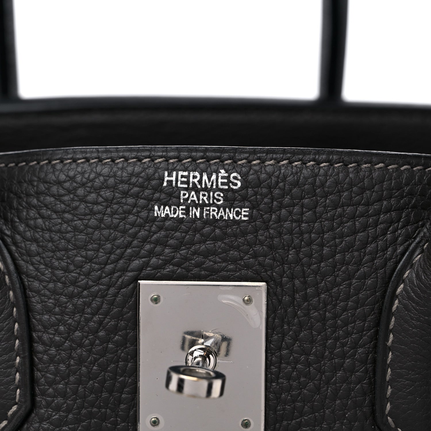 Hermes Taurillon Clemence BIRKIN 35 Graphite 6 of 14