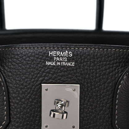 Hermes Taurillon Clemence BIRKIN 35 Graphite 6 of 14