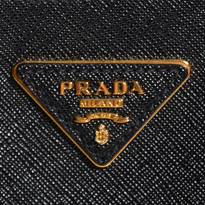 Prada Saffiano Lux Large Double Zip Tote Nero Black 7 of 11