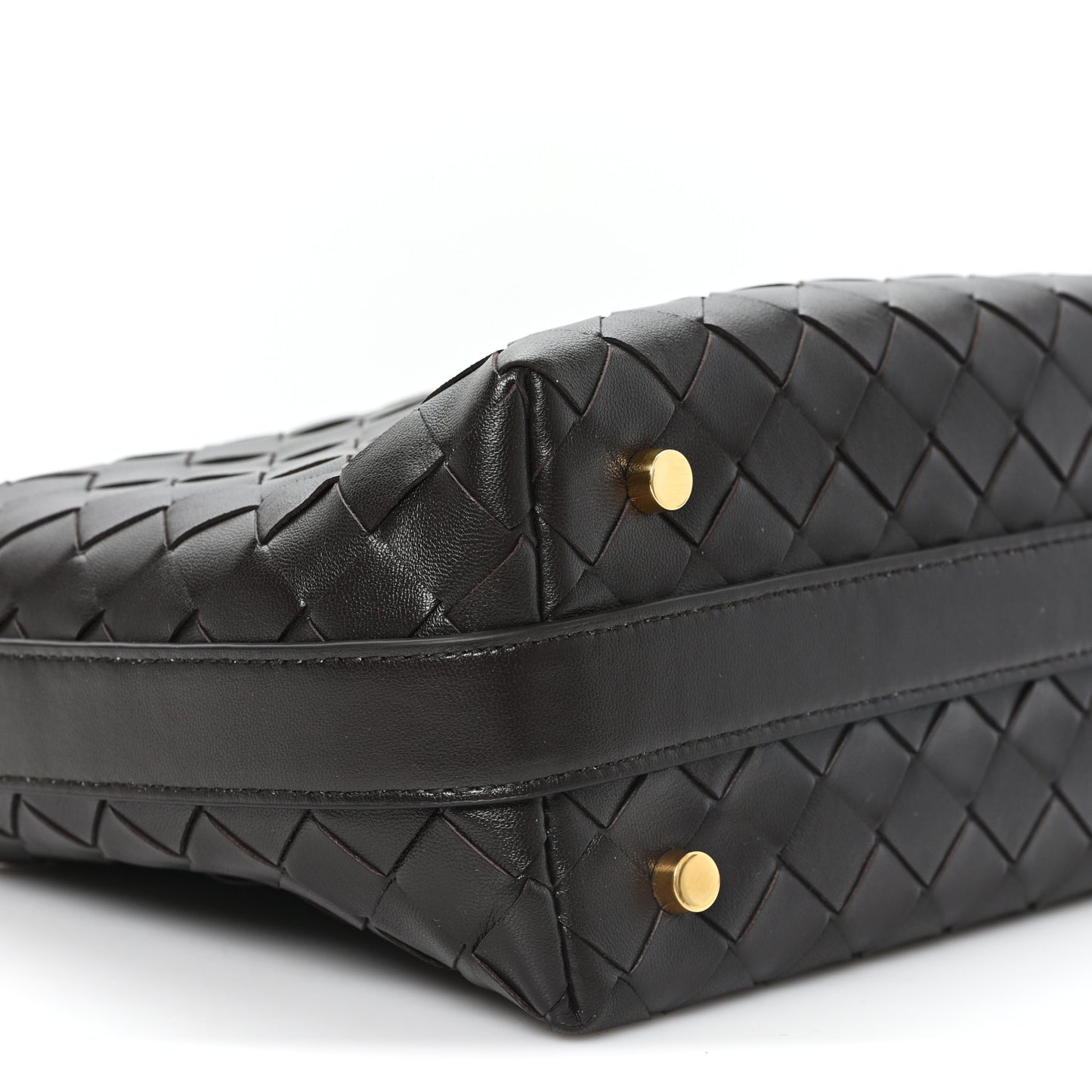 Calfskin Nappa Intrecciato Mini Wallace Fondant