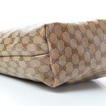 Gucci Crystal Monogram Joy Tote Dark Brown 9 of 13