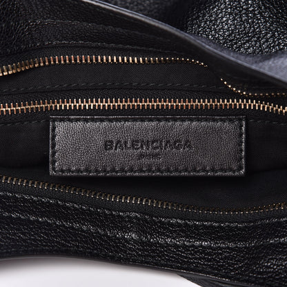 Balenciaga Chevre Gold Metallic Edge Hardware City Black 6 of 9
