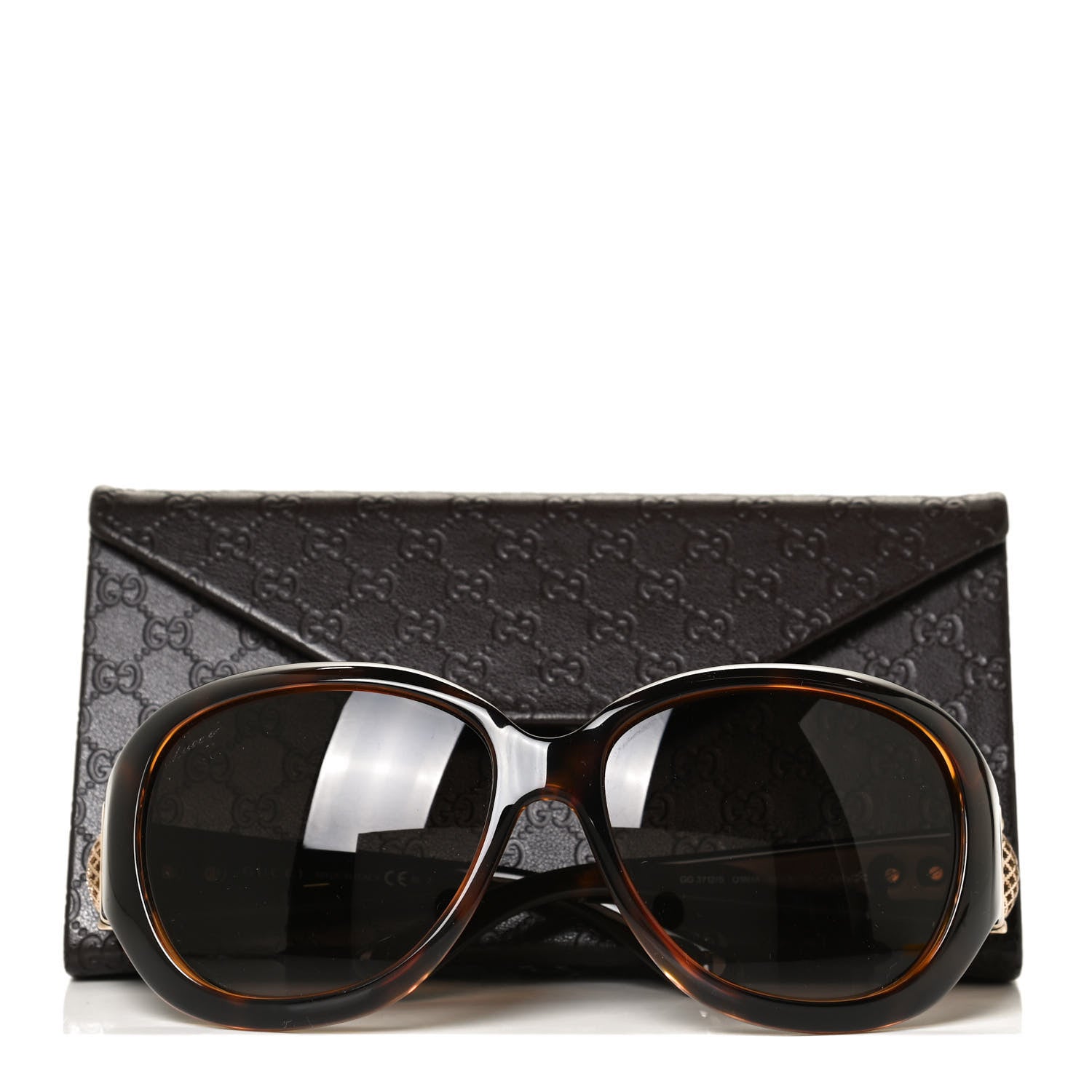 Gucci Acetate Sunglasses GG3712S Havana 9 of 9