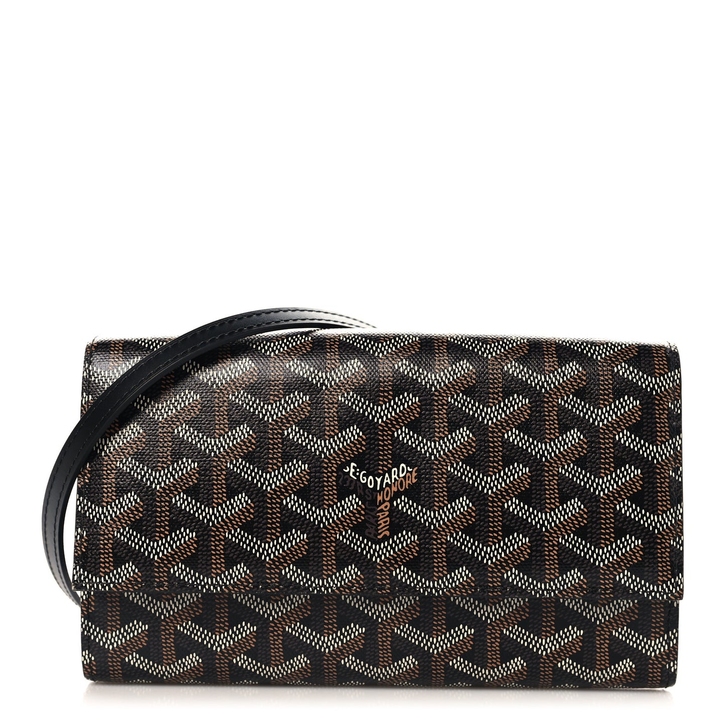 Goyardine Varenne Continental Wallet Black