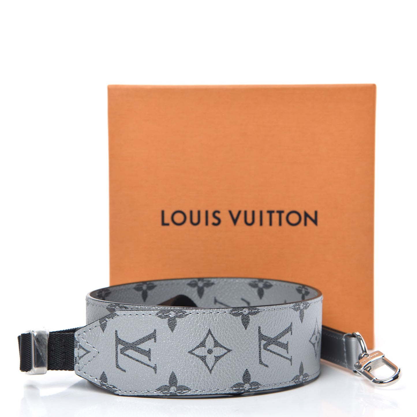 Monogram Shoulder Strap Silver