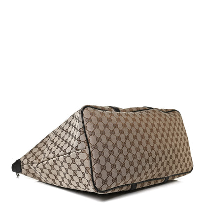 Gucci GG Monogram Large Joy Tote Bag Dark Brown 4 of 13