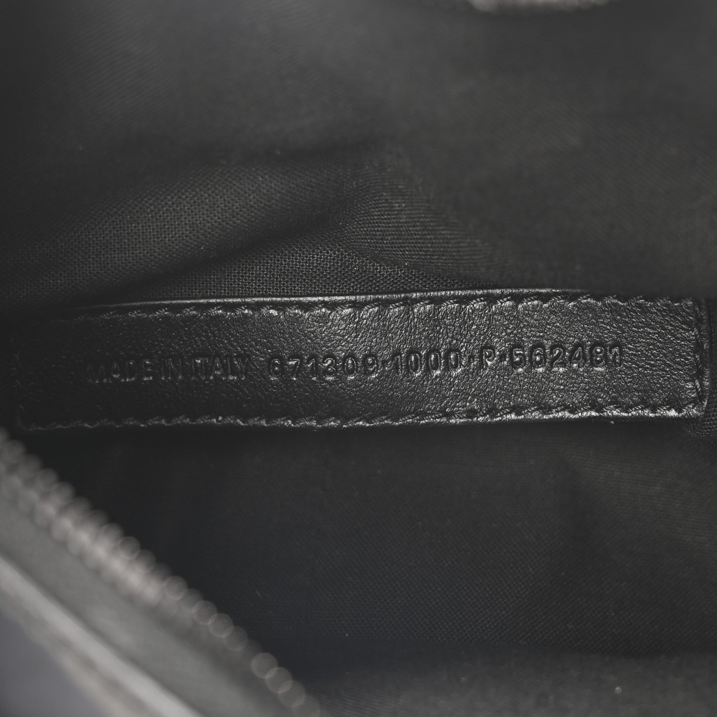 Patent Faux Leather Le Cagole Shoulder Bag XS Black