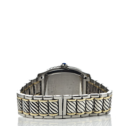 David Yurman Stainless Steel 18K Yellow Gold 35mm Thoroughbred Automatic Watch 4 of 10