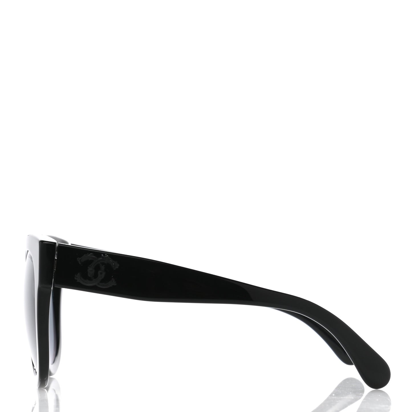 Acetate Butterfly Signature CC Sunglasses 5358 Black
