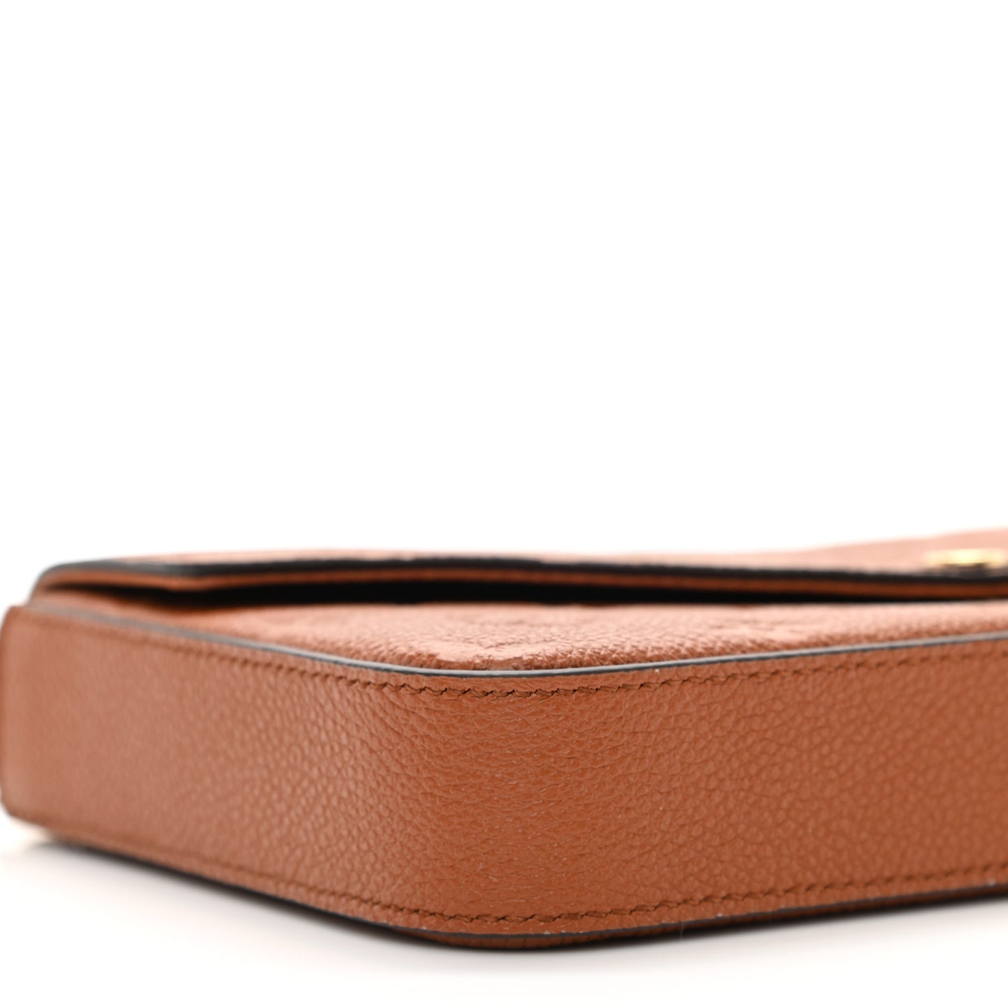 Empreinte Pochette Felicie Chain Wallet Cognac