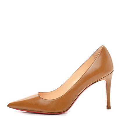 Christian Louboutin Shiny Nappa Decoltish 100 Pumps 36.5 Safari 1 of 9