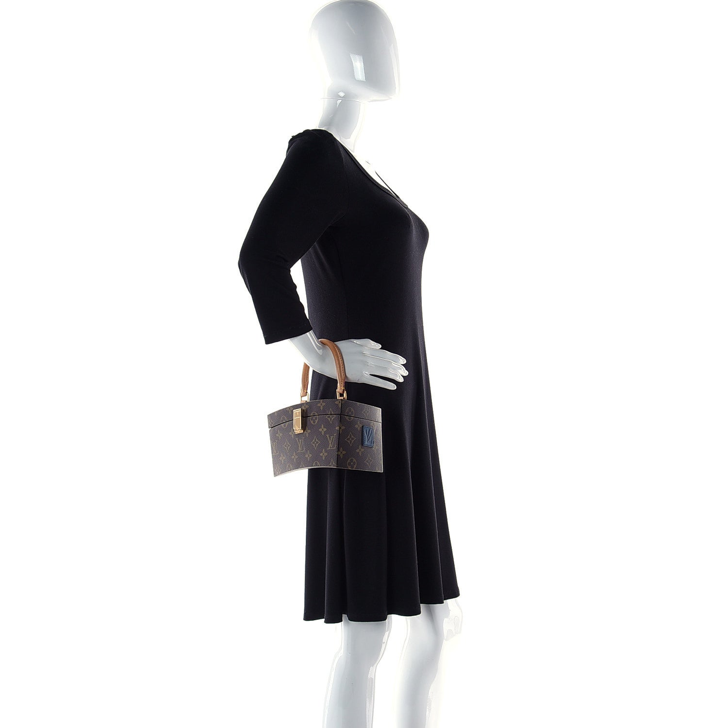Louis Vuitton Monogram Iconoclasts Frank Gehry Twisted Box Bag 2 of 16
