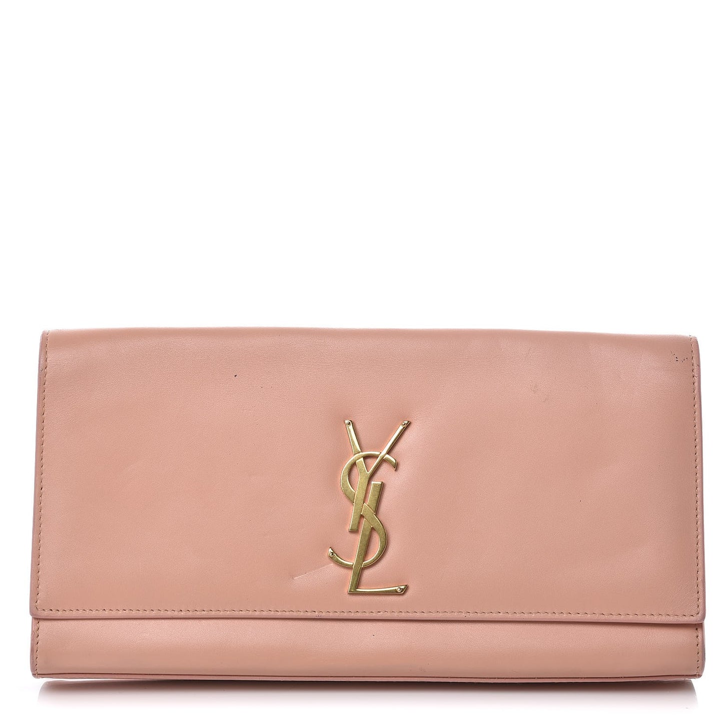 Calfskin Classic Monogram Cassandre Clutch Blush