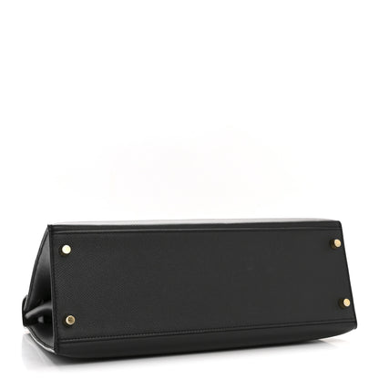 Hermes Epsom Kelly Sellier 32 Black 4 of 13
