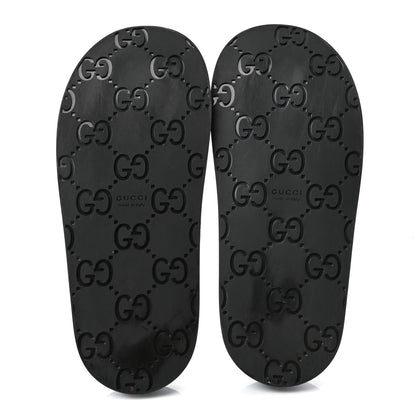 Gucci New Denim GG Monogram Granada Kid Womens Horsebit Mules 35 Blue 6 of 9