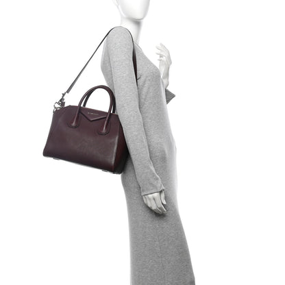 Givenchy Sugar Goatskin Medium Antigona Oxblood 2 of 17