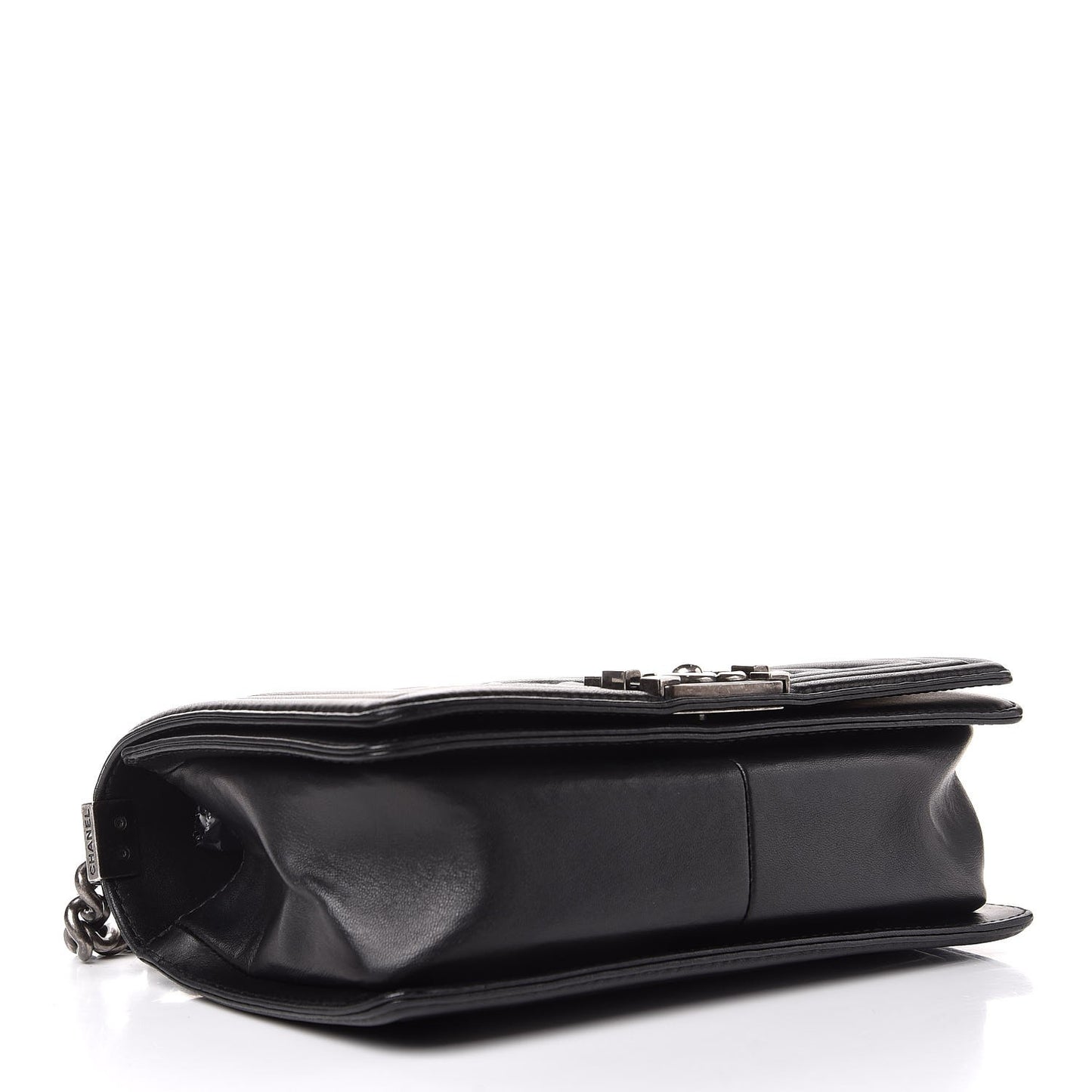 Lambskin Medium Celtic Boy Flap Black