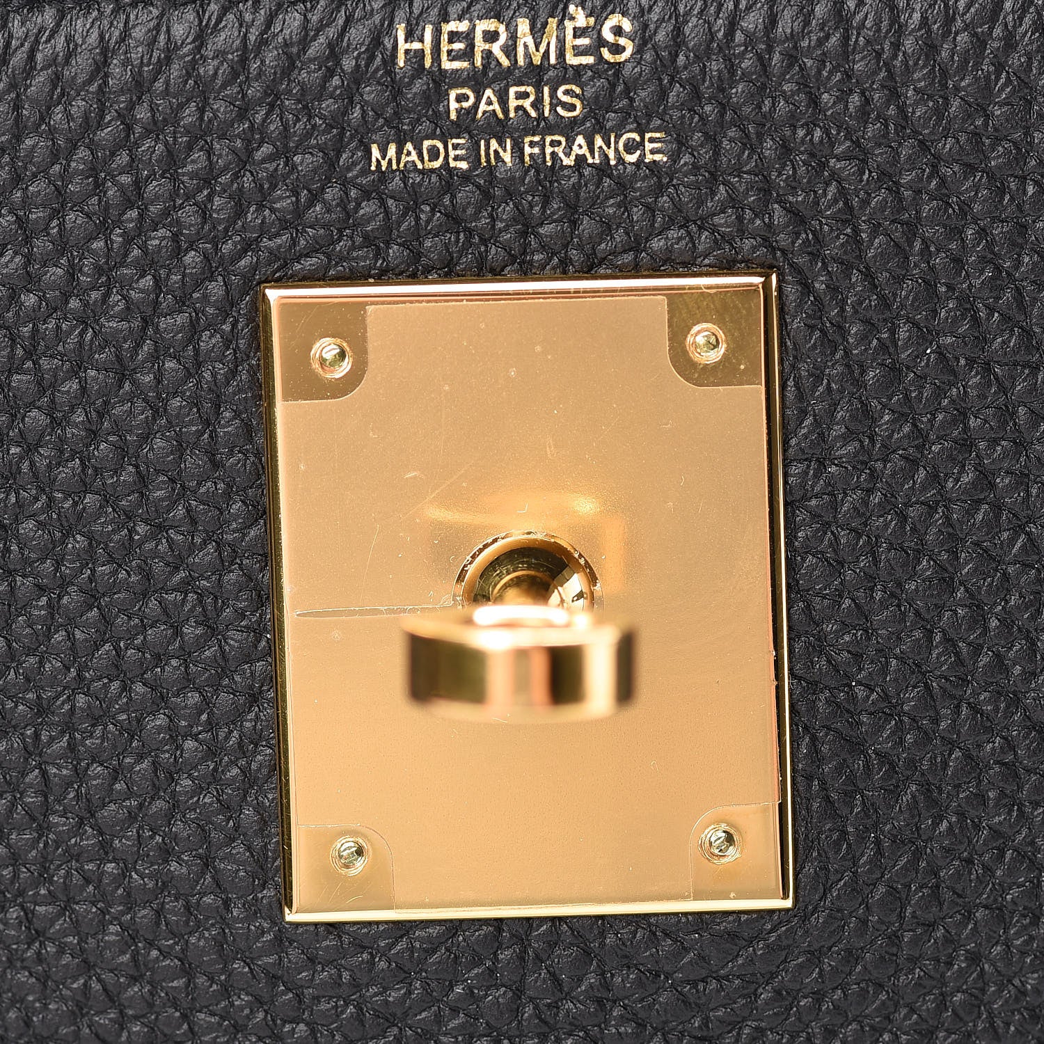 Hermes Togo Kelly Retourne 28 Black 26 of 40