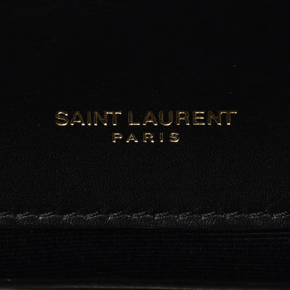 Saint Laurent Calfskin Medium Monogram Kate Satchel Black Multicolor 6 of 11