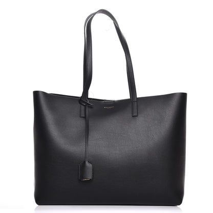 Saint Laurent Calfskin Large Shopping Tote Black 1 of 13